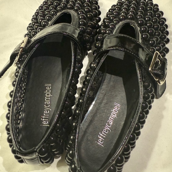 Jeffery Campbell Trennel New Mary Jane Flats W/Size 6.5 - Picture 6 of 7